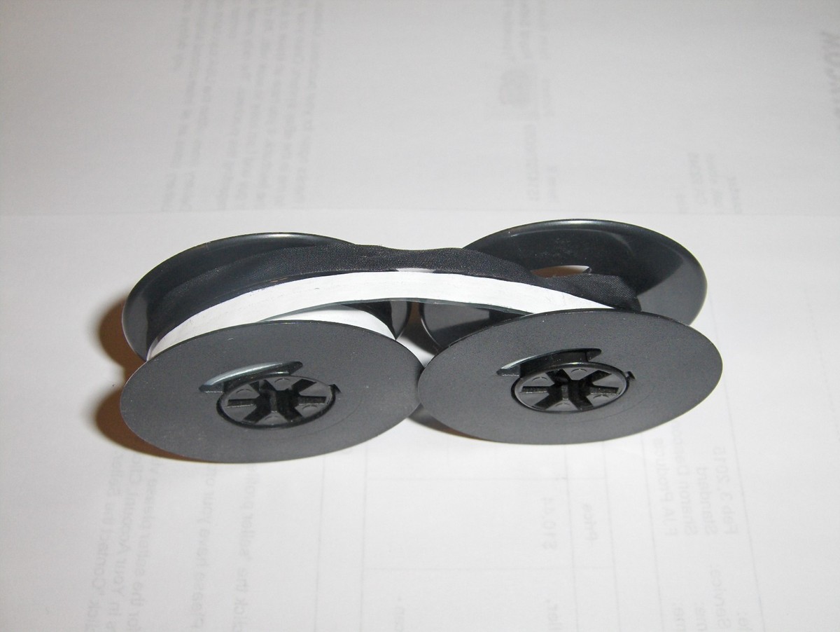 Silver Reed SR 100 Typewriter Ribbon (Black & White Correction 