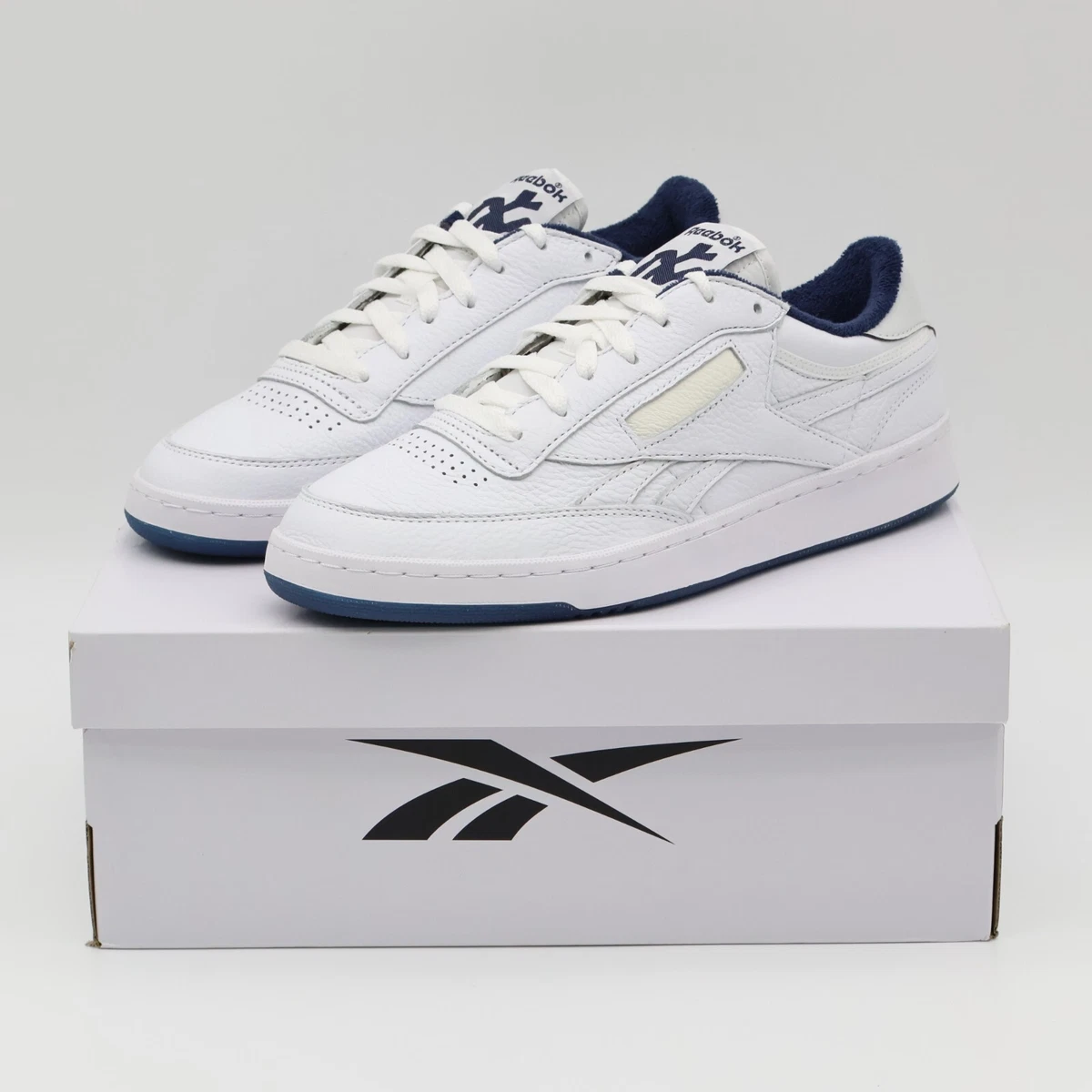 Reebok Club C Revenge Chalk Vector Navy for Sale 