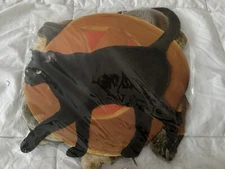 6 pc Packaged Halloween Photo Cutouts 10"-12" Vintage Style Reproduction New