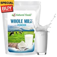 Premium Whole Milk Powder - Powdered Milk for Baking, Cooking, Drinks - Dry Milk