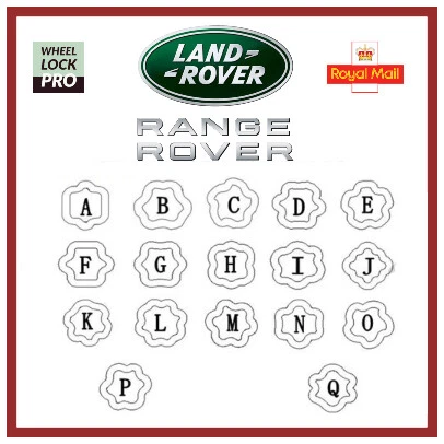 Llave tuerca rueda bloqueo Land Rover Range Rover Discovery Evoque Freelander Velar J Foto 2 de 2