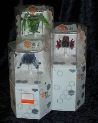 HEXBUG COUNTER STORE DISPLAY Micro Robotic Inchworm Ant Nano Battlebots 