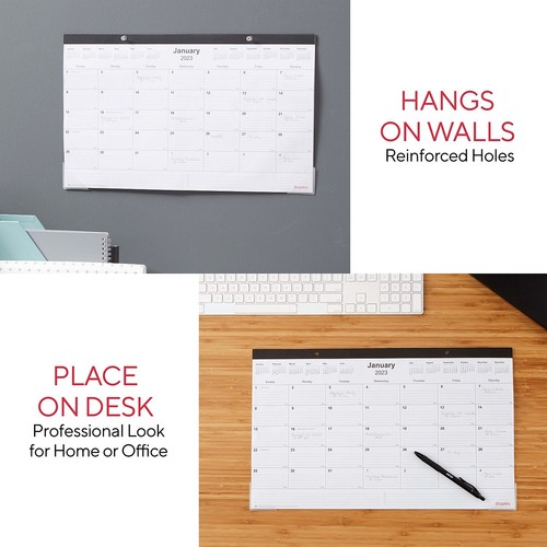 Staples Desk Calendar 2023 Customize And Print