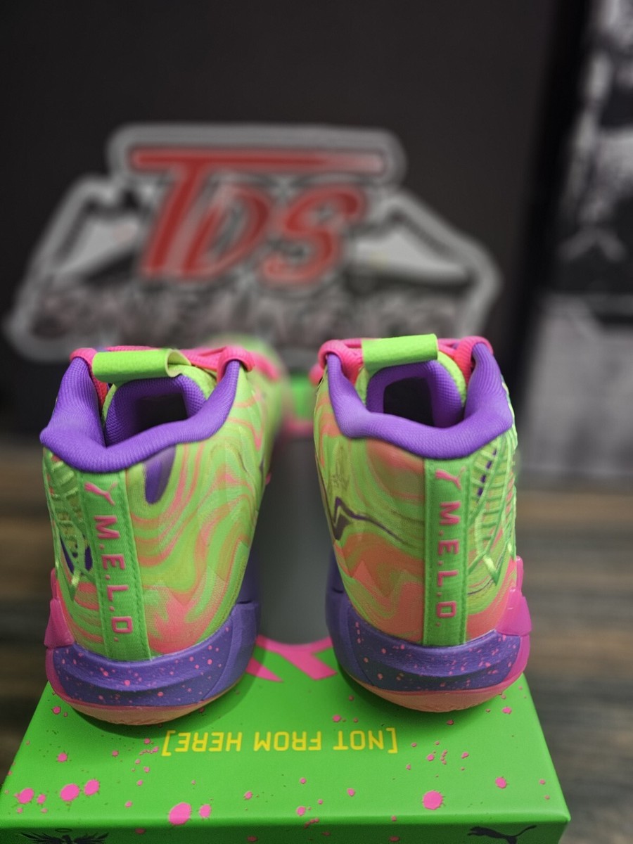Size 11.5 - PUMA Lamelo Ball MB.01 Inverse Toxic MENS