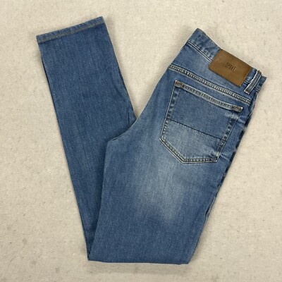 Spoke Jeans Men's Size 30x30 Build A Classic Straight Leg Blue Stretch Waist