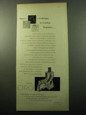 1950 Ciro New Horizons Eau de Toilette and Perfume Advertisement