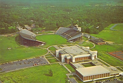 1980 E Carolina Minges Coliseum Dowdy Ficklen Stadium Minges Postcard 4x6 C10