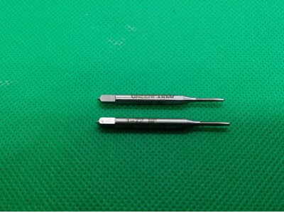 GREENFIELD 15120 STRAIGHT FLUTE HAND TAP, #1-72 NF GH1 HS (LOT OF 2) NNB
