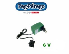 CARICABATTERIE 6 VOLT ORIGINALE PEG PEREGO PER MOTO ED AUTO 6 VOLT