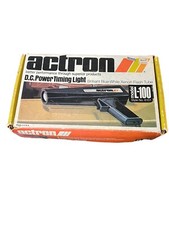 Vintage Actron Model L-100 D.c. Power Timing Light Style No. 6101