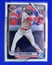 Elly De La Cruz 2024 Bowman Chrome Rookie RC #42 Cincinnati Reds