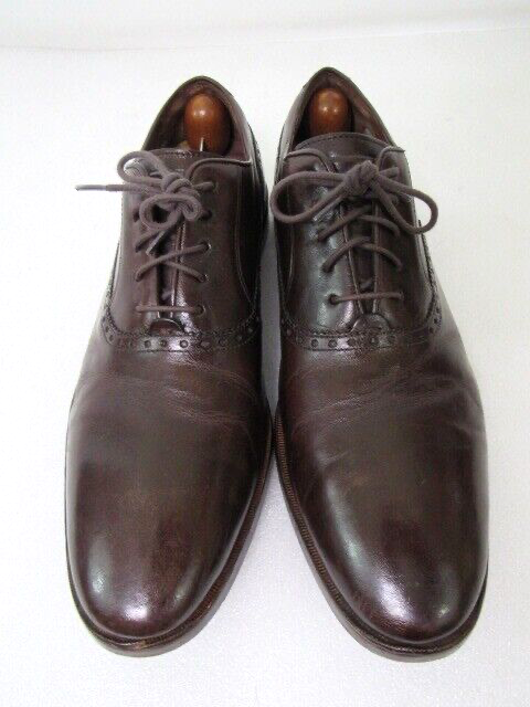 SAOLA Scarpe eleganti Cole Haan Grand OS marroni Hamilton punta liscia derby Oxford taglia 11 5 M