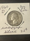 1960-D Washington Quarter 90% Silver Denver