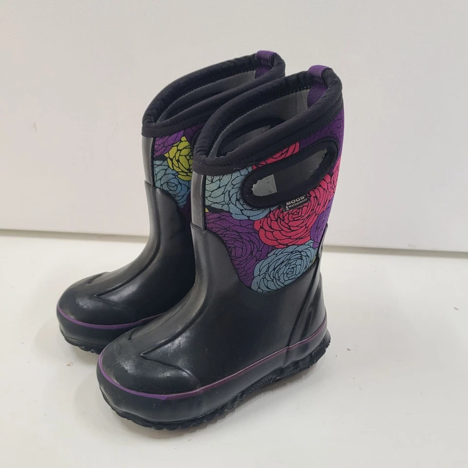 BOGS Unisex-Child Neo-Classic Pull On Rubber Mid Calf Lined Rain Boot Size 5 - Изображение 3 из 4