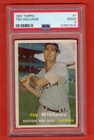 1957 Topps #1 Ted Williams PSA 2 Good Boston Red Sox #35925