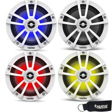 Infinity Marine Bundle Infinity 622MLW Marine 6.5 Inch RGB Speakers White