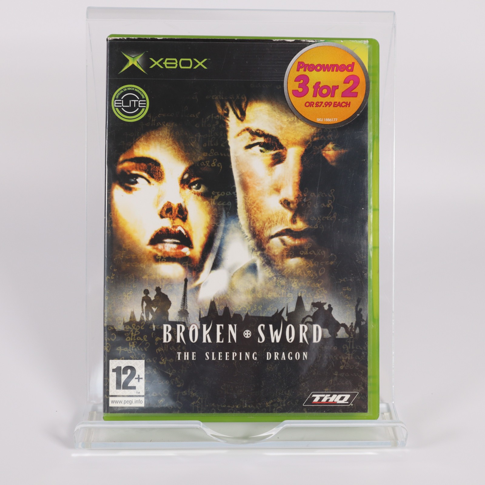Broken Sword: The Sleeping Dragon (Microsoft Xbox, 2003) - UK Seller!