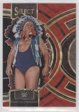 2024 Panini Select WWE Premier Level Red Wave Prizm 9/99 Chief Jay Strongbow 0ad
