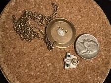 C&P BELL TELEPHONE 10K GOLD PIN in Original Case 2.4 grams, vintage phone co