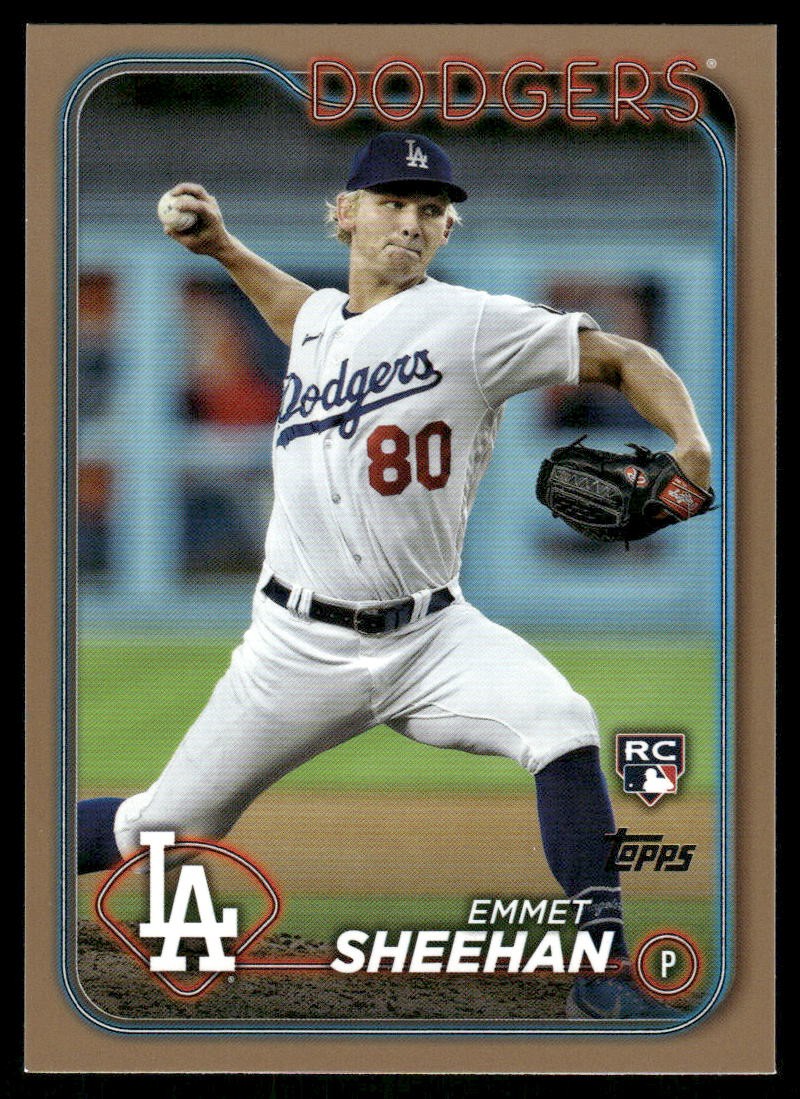Emmet Sheehan 2024 Topps Gold #283 #/2024