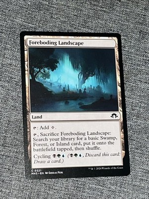 Foreboding Landscape 0221 Modern Horizons 3 MH3 MTG Magic The Gathering NM