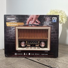Retro-Style Decorative Radio Multifunction Music Player Bluetooth Speaker Radio