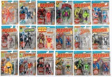 Product Image: Marvel Super Heroes Lot of 18 Punisher Venom, Spider-Man, & More (Toy Biz, 1991)
