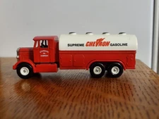 1937 Six Wheel Tanker Truck Lledo Chevron Standard Oil  Refined Oil Truck Model 