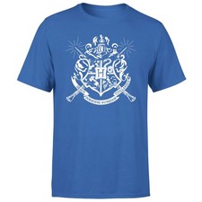 Image of Harry Potter Hogwarts House Crest Adults T-Shirt | Official Licensed | Blue