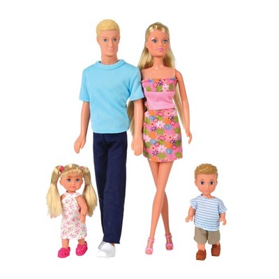 Simba Toys - Steffi Love Family Box of 4 Dolls