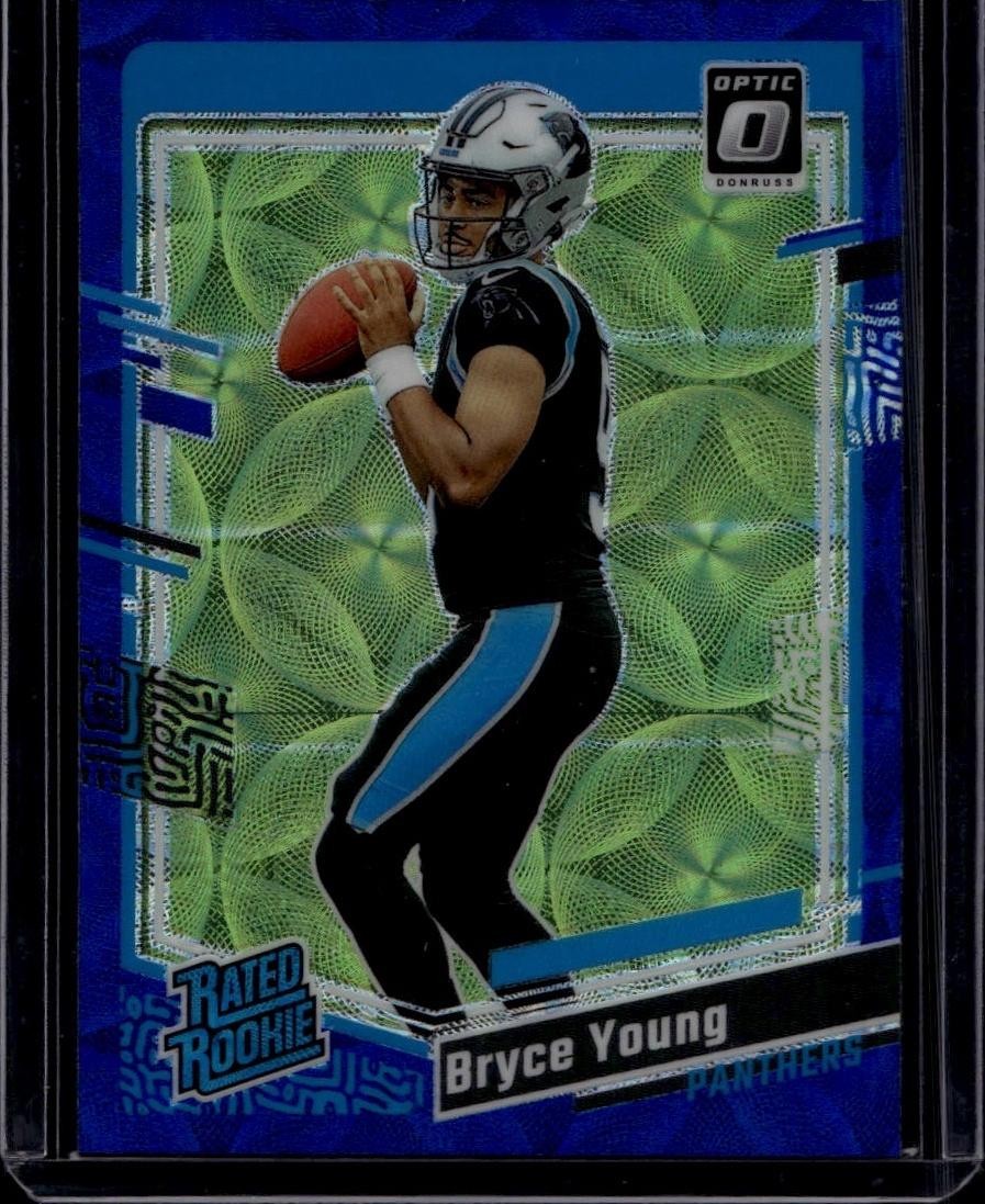 2023 Donruss Optic #213 Bryce Young Blue Scope