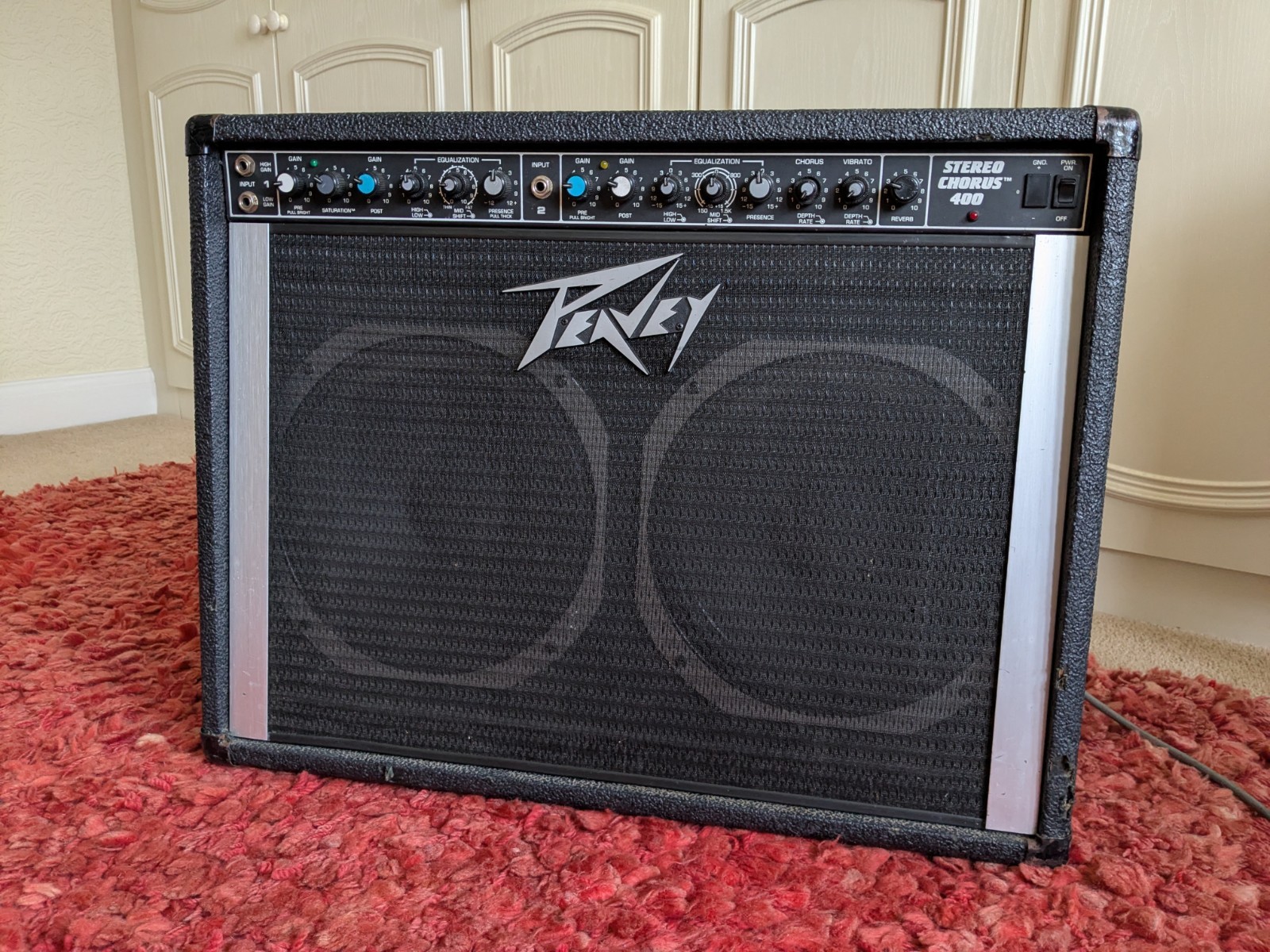 Peavey Stereo Chorus 400 Guitar Amplifier - Vintage - USA - Scorpion Speakers