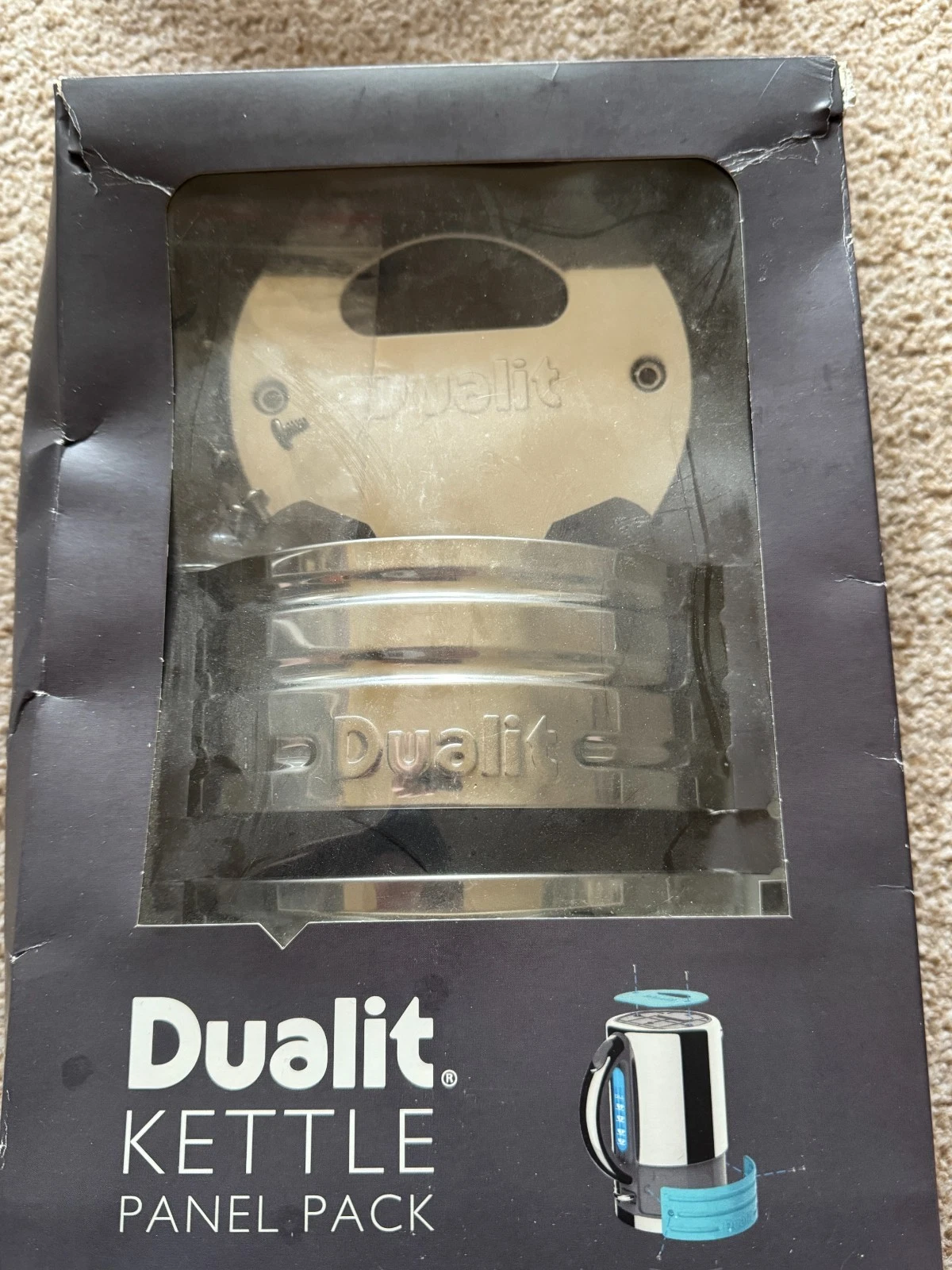 Dualit Architect Kettle Panel Pack Blue Panels Boxed In Good Condition
Opens in a new window or tab