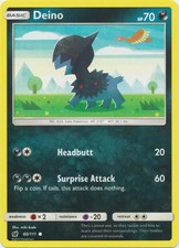 Pokemon TCG - Deino - Crimson Invasion - Uncommon - 60/111
