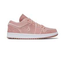 NEW Jordan 1 Low SE Pink Velvet Rust White Retro RARE DQ8396-600 Size 9.5
