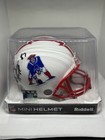 Rob Gronkowski signed PATRIOTS Mini helmet. Throwback Radtke Authentication