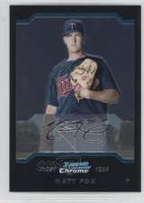 2004 Bowman Draft Chrome Matt Fox #BDP90 0l2