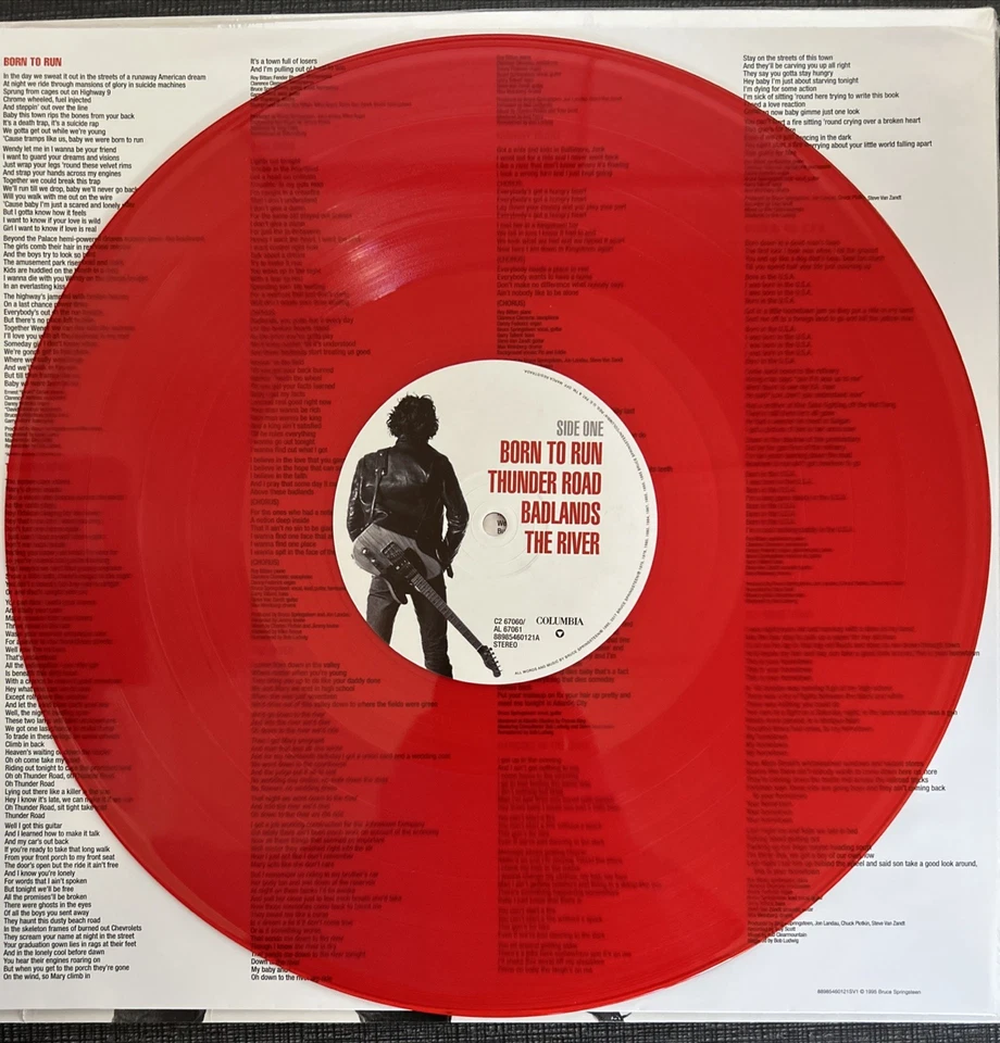 Greatest Hits by Bruce Springsteen (Record, 2018) Record Store Day Red, Numbered - Image 3 of 4