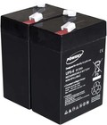 Batterie gel-plomb pour Panasonic LC-R064R5P 6V 5Ah (remplace 4Ah 4,5Ah)