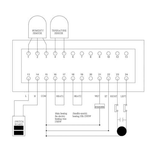 XM-18 Automatic Incubator Temperature Controller LED Color Screen Temperature´ - Picture 13 of 22