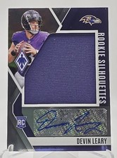 2024 Panini Phoenix #RS-DLY Devin Leary Rookie Silhouettes #/299