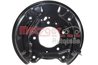 Metzger BremsträGerplatte Hinten Links 6117015