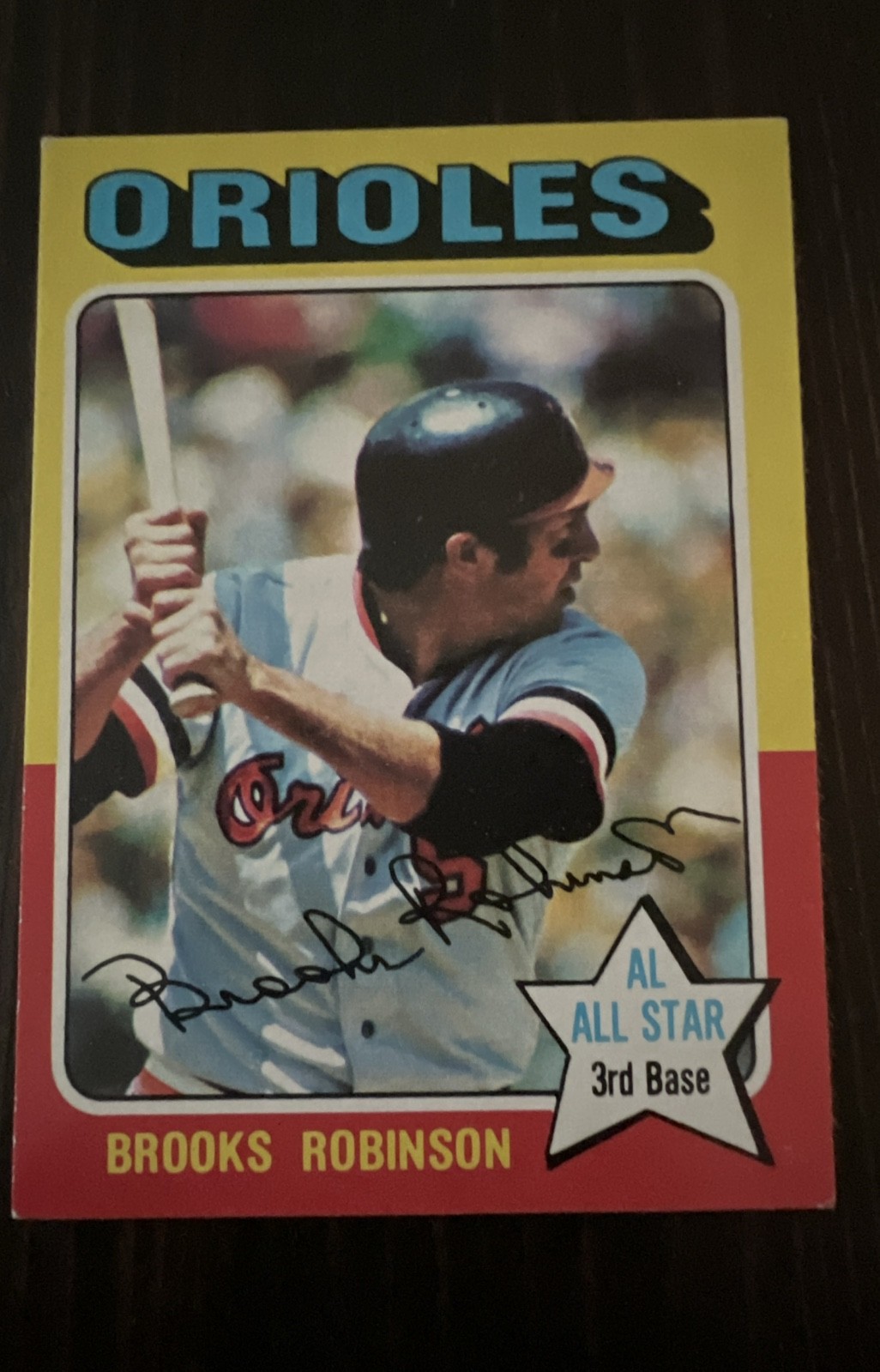 Brooks Robinson #50 (Baseball Cards 1975 Topps) — is it worth grading?