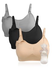 Pumping Bra Hands-Free, Breast Pump Bra,Nursing Bras for Breastfeeding,Adjust...