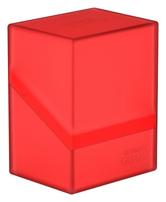 6 Ultimate Guard Ruby 80+ Boulder Deck Boxes