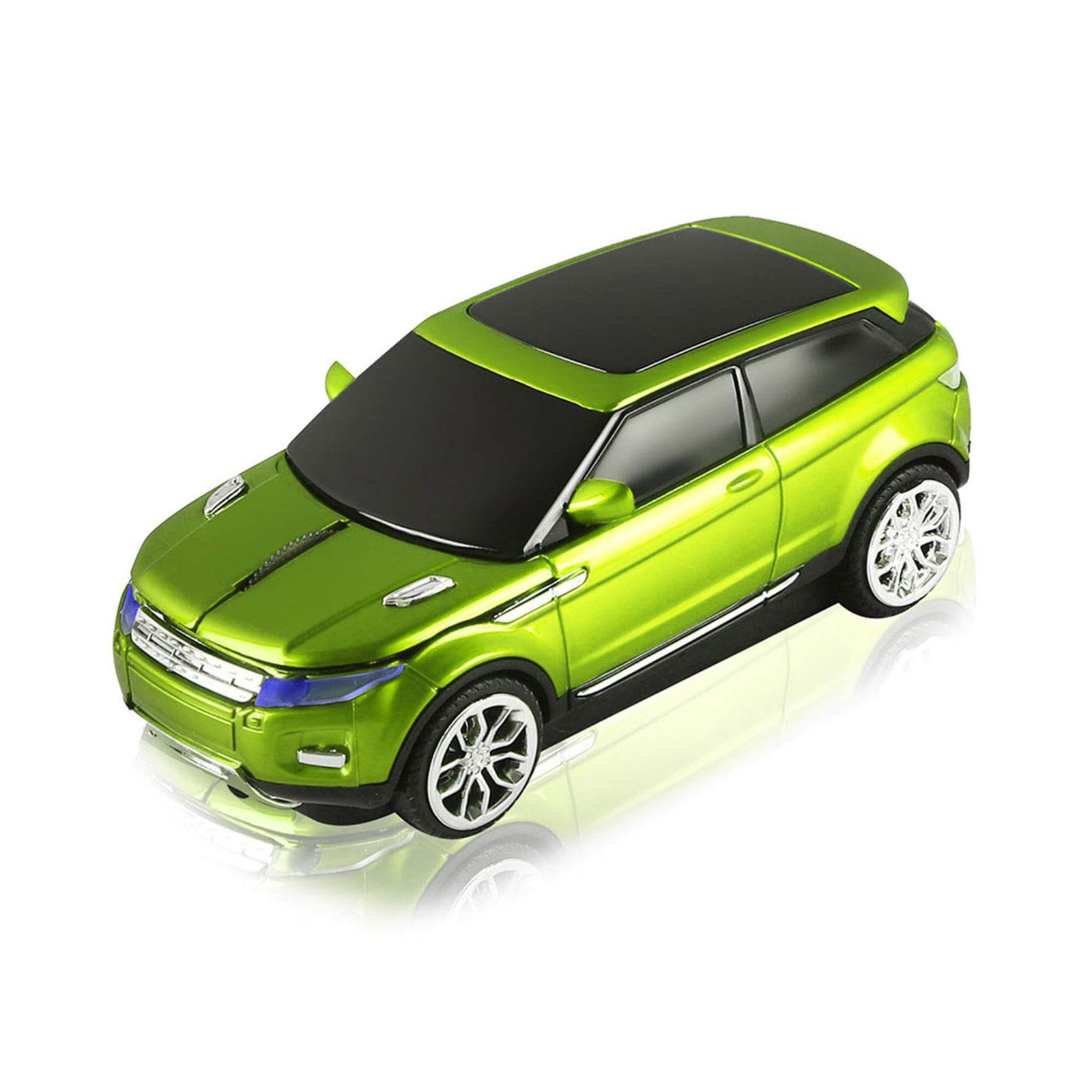 Cool Sports Car Shape Wireless Optical Mouse 1600 DPI Cordless Office School ...