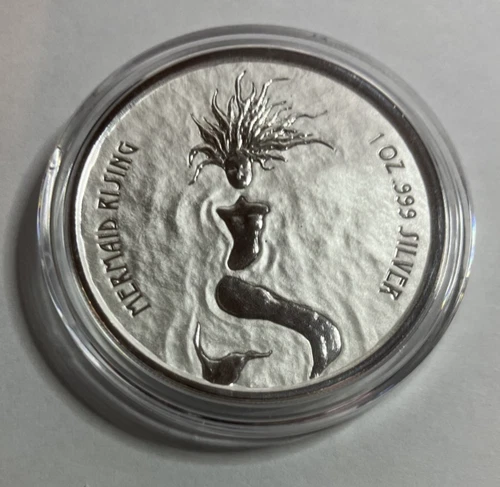 2018 FIJI SILVER REVERSE PROOF COIN 1 oz .999 Silver