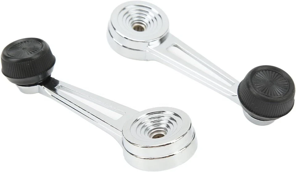 Window Crank Handle For Ford Pickup Chrome US NEW 2x 1 Pair Set Foto 4 de 4
