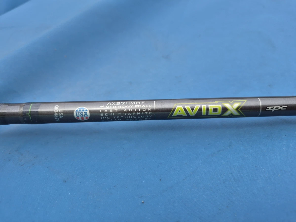 st croix avid x refurbished rods Series St. Rod fighting performance St Croix Avid X 7'