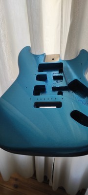 Strat Body Blue Metallic 